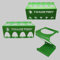 Tradetidy TT-STSCWH Silicone Tube/Spray Can/Wipes Holder Triple Pack (Green)