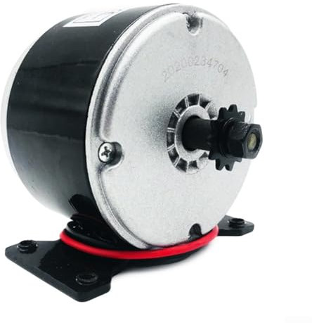 Motore spazzolato MY1016 Scooter elettrico DC 36 V 350 W spazzolato 36 Volt 350 Watt Catena 6 mm, per piccoli veicoli elettrici, bicicletta elettrica