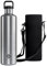 Magcheer 1.75L Stainless Steel Water Bottle-Double Wall Vacuum Insulated Water Bottle | Eco Friendly Reusable | BPA Free and Leakproof Thermos | 1750ml Eco Water Bottle for Hot & Cold Drinks, Sliver