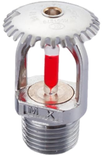 Tadoiooy Sprinklerköpfe, Fire Sprinkler Head Pendent Typ 68 ℃/155 ℉ Wasserspray -up -Sprinklerkopf 1/2 Zoll Faden Schnelles Reaktion Feuer Streuung für Wohngebäude zu Hause
