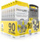 Hearing360 Rayovac Extra and Hearing360 Hearing Aid Batteries Size 10 Yellow (15 Blister Packs, 90)