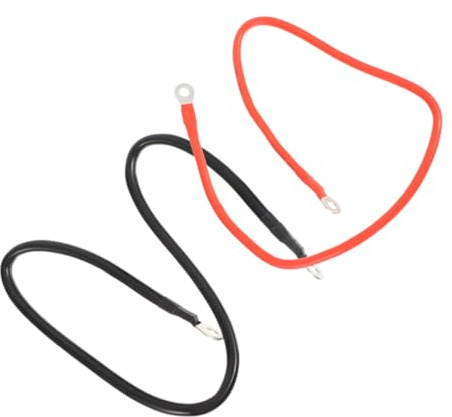 Sosoport Automotive Cables Power Cable Car Battery Extender for Solar System Lawn Mower Boat Atv Rv Motorcycle