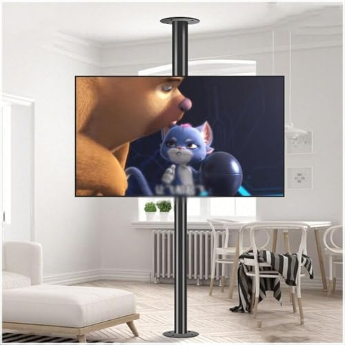 THEGA Soporte para TV con Rotación De Movimiento Completo, Marco Giratorio De 360 Grados para TV, para Planos De 32 A 75 Pulgadas(1095-1350mm)