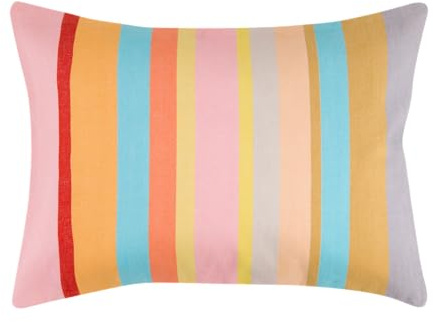 Remember Baumwoll-Kissen Levante, 30 x 40 cm – Dekokissen aus Baumwolle mit farbenfrohem Design, modernes Sofakissen für Couch, Wohnzimmer oder Schlafzimmer, stilvolles Wohnaccessoire