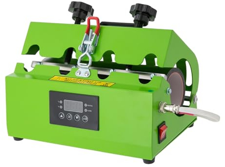Transferpresse 550W 2,5 A von 0-200℃ für 7.2-8.5cm Tassen | Modern, mit 1.5m Länge des Netzkabels, 0.26-0.7 L, 30*20*20cm, für Keramikbecher, Gläser & Wasserflaschen