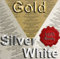38mm x 21mm (Name & Address Labels) X 260 Gold, Silver or White Pre-Printed_AB