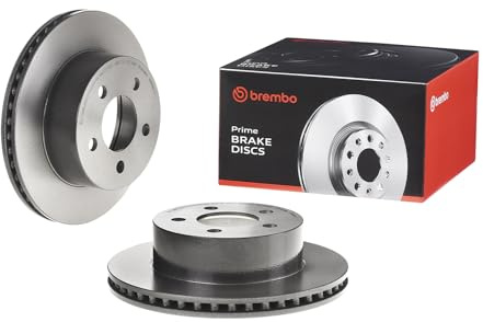 Brembo 09.9905.11 UV Coated Pillar Vented Front Brake Rotor JEEP OE# 5016434AA