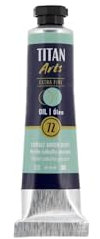 ÓLEO VERDE COBALTO OSCURO TITAN Extrafino 6 - 20ml. Nº 72