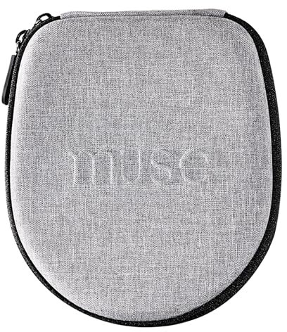 MUSE: The Brain Sensing Headband Official Travel Carrying Case (Compatible with Original Muse & Muse 2), 18cm x 19cm x 8cm, Grey
