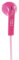 aiino - auricolari POP con adattatori ergonomici in silicone I Anti groviglio I Compatibilità Universale I Microfono multifunzionale - Rosa