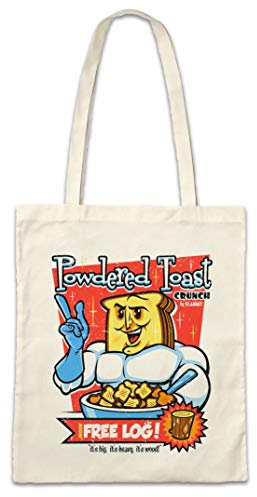 Urban Backwoods Powdered Toast Men Hipster Bag Beutel Stofftasche Einkaufstasche