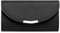 Caspar TA360 elegante Damen Clutch Tasche Abendtasche mit langer Kette, Farbe:schwarz, Größe:One Size
