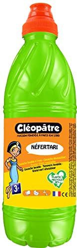 Cleopatre - PGBB1-16 - Pintura Guache Nefertari BaBy - Frasco de 1 litro - Verde primavera