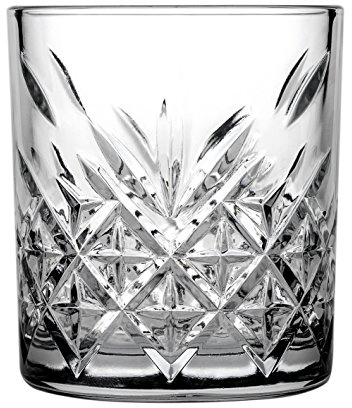 Pasabahce 12 x whisky glasses, tumbler, glass, 21 cl, diameter: 7 cm, height: 8.5 cm.