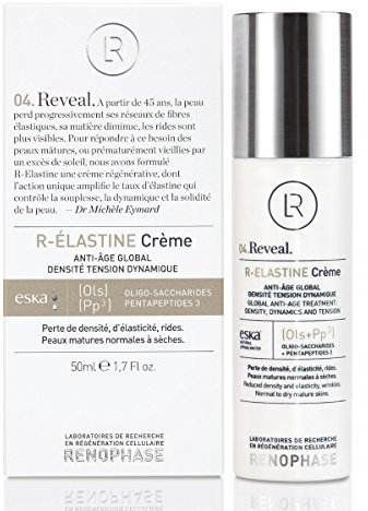 Renophase – Relastine Creme gegen Aging, GLOBAL, Dichte und DYNAMICHE VERBESSERUNG des Gesichts von Renovierlaboratofas, hergestellt aus Oliven und PENTAPETIDE 3,50 ml