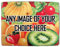 CNC Group Novelty Printed Funny Chopping Board, The For Kitchen Lovers 20cm x 28cm (Personalise Your Own)