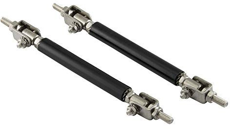 Splitter Halter 125-165mm verstellbar Universal Stabilisator Spoiler Edelstahl