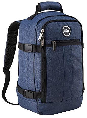 Cabin Max Metz Underseat Cabin Bag – Ryanair Flight Approved Carry On Backpack – Travel Hand Luggage with Compression Straps – Fits Ryanair, easyJet, Wizz Air & More Airlines