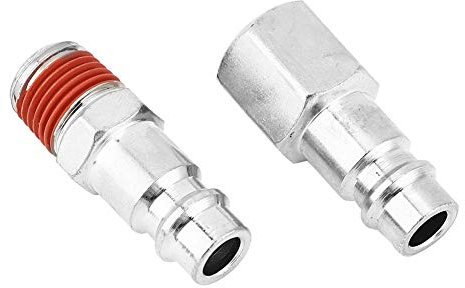 12pcs 1/4 pouce BSP Pneumatique Connecteur Mâle Femelle Air Tuyau Connecteur Relâchement Rapide Coupler Montage