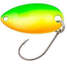 Berkley Area Game Spoons Roru 2,5g tigerstripe/Chartreuse - Fischhaken - Fishing Hook - 458753031 - 248049011