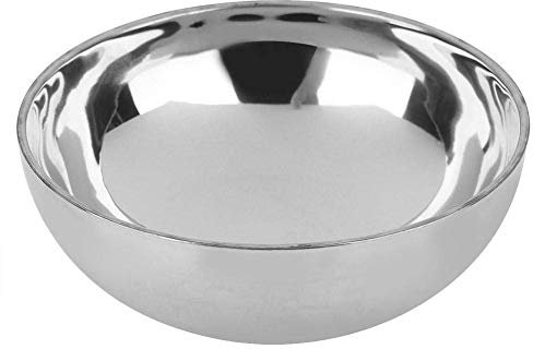 Bols en métal pour la cuisson, bol en acier inoxydable à double paroi pour enfants à usage adulte(S)
