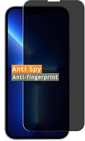 Vaxson Anti Spy Schutzfolie kompatibel mit iPhone 13 Pro Max Display folie folien Displayschutzfolie ( nicht Panzer Schutz Glas folie SchutzGlas nicht PanzerGlas ) Neue