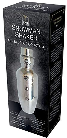 Bar Originale Stainless Steel Snowman Cocktail Shaker