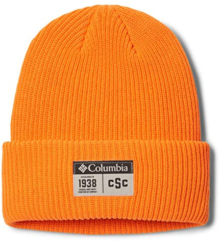 Columbia Damen Lost Lager Ii Beanie, Hellorange, Varsity Patch, One Size