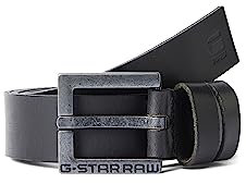 G-STAR RAW Herren New Duko Gürtel, Schwarz (dk black D23106-3127-6484), 100