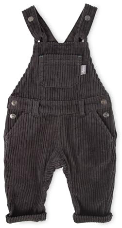 Sigikid Salopette da Bambino a Coste Polar Expedition Velluto, Grigio, 6 Mesi Bimbo