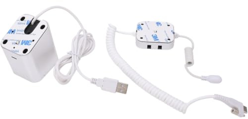 Présentoir de Téléphone Portable Antivol, avec Alarme de sécurité 95-120 DB, Rapide, Support de Téléphone Anti-effraction pour Halls D'exposition, Boutique (Pour Android)