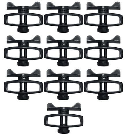Amagogo 10x colador de Cerca eléctrica, Cerca de Alambre, Tensor de Alambre de trinquete, Tensor de Cables en línea Duradero portátil, Tensor de jardín,