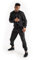 BOXRAW Hagler Professional Sauna Suit 2.0 Top & Bottoms Non Rip Sweat Suit Boxing MMA Training Gym (Black - M)