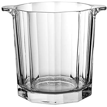 ice bucket, ice bucket gift 1.6/0.4 Gallon Ice Bucket With Handles Crystal Glass Ice Bucket Transparent Ice Bucket For Beer Freezer Cocktail Bar Party wine buckets for parties