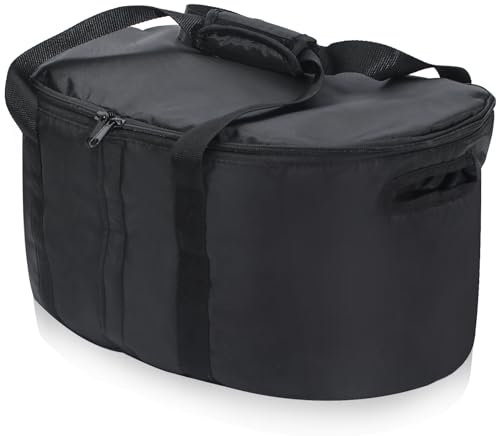 Blackhoso Portable Slow Cooker Travel Bag, Insulated Carrier Case for Most 4, 5, 6, 7, 8 Quart Crock, Internal Mesh Net Holds Pot in Place, Slow Cooker Carrier, 33002