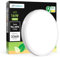 sailsco Deckenlampe LED Deckenleuchte Rund Klein Ø27cm-16W 3000K 3360LM IP44 Wasserfest Modern LED Badezimmer Lampe für Flur Schlafzimmer Balkon（Enthält energieeffiziente Lampenkugeln der Klasse A）