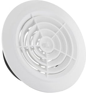 Sandy Beach griglia aerazione regolabile, Griglia di ventilazione, griglia ventilazione rotonda regolabile in ABS, griglia aerazione tonda, bocchetta aria (diametro 200 mm)