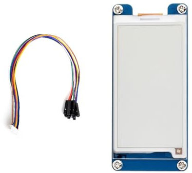 WELLDOER 6,8 cm elektronischer Bildschirm E-Ink Display HAT 360 x 184 E-Papier E-Ink Display Bildschirm für RPI Teilweise