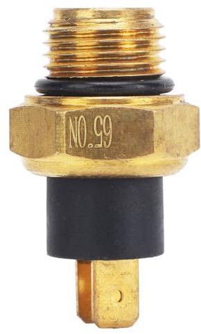 M16 16mm Kühlersensor Kupfer Motorkühlgebläseschalter für PIT Quad ATV Motorrad Temperatursensor