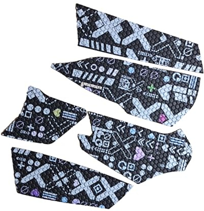 HDKEAN Maus-Zubehör für G502X Maus-Griffband, Silikon-Mausaufkleber, 1 Set Maus-Stick