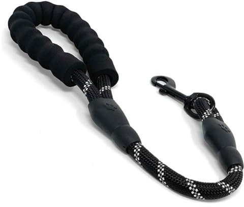 JYTDBCS Pet leash Short explosion-proof impact reflective round rope Guide dog leash nylon dog leash,rope dog lead
