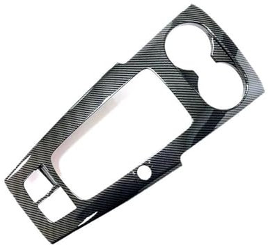 WEFOLEN Adesivo per Interni Auto Adesivo Decorativo per Pannello Leva Cambio Console Centrale Auto in Fibra di Carbonio ABS per A-UDI A3 8V 2014 2015 2016 2017 2018 LHD(Carbon Fiber Color 1)