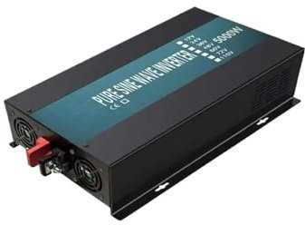 Onduleur À Onde Sinusoïdale 5000W 24V 220V Batterie Externe Générateur Panneaux Solaires 12V/36V/48V DC À 120V/230V/240V AC Convertisseur Onduleur(12V,110V-120V_Germany)