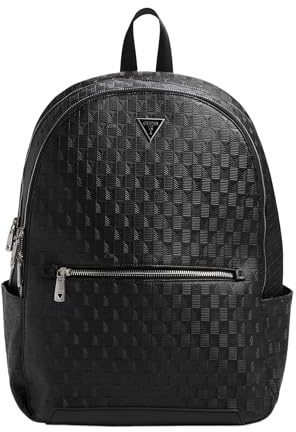 GUESS sac à dos pour ordinateur portable Torino Backpack Black noir