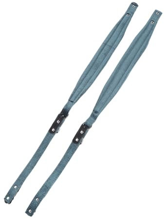 Akkordeongurte 84–101 Cm, PU-Leder-Akkordeongurt F-116 Schultergurte für 16–120 Bässe (GREEN)