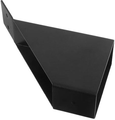 Hemobllo 45 Pavillonhalterung Innengelenkhalterung Verstellbarer Regalstützpfosten Austausch von Zeltteilen Pavillon -Klammern Pergola-Klammern Winkelträger Eisen Black