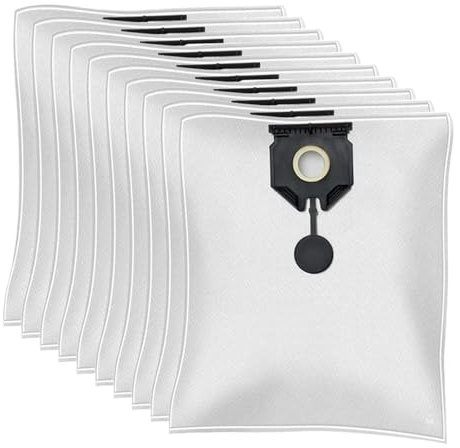 Lot De 10 Sacs D'aspirateur Compatibles Avec Les Aspirateurs Karcher 2.889-154.0 (NT30/1) NT 30/1 Ap-Tact, Te, L, M