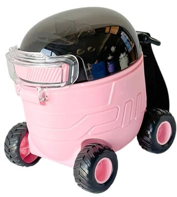 Creative Rovers Design Kids Water Bottle con paja suave juguete divertido portátil para los amantes de la ciencia regalo