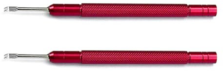 Metall-Uhrmacher-Reparaturwerkzeug, Uhren-Handentferner, Werkzeughebel mit flacher Klinge für einfaches Ablösen der Uhren, Uhrmacher-Werkzeug