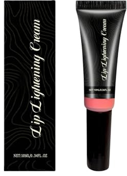 Lip Lightening für dunkle Lippen, Lipfidence Brightening Balm, Lip Scrub & Lip Exfoliator zur Aufhellung, natürlicher feuchtigkeitsspendender Balsam, reduziert feine Linien & Verfärbungen (1pcs)